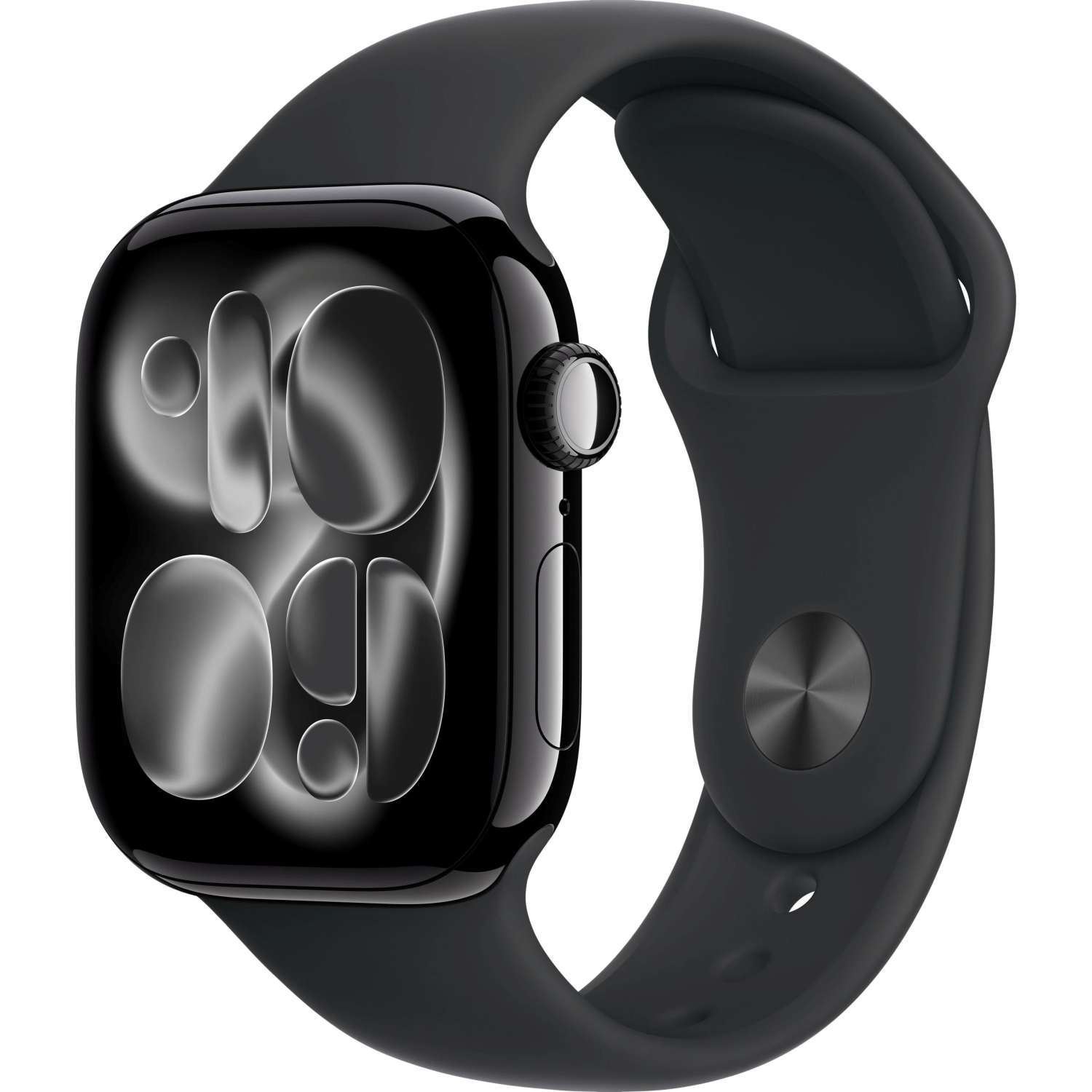 Смарт-часы Apple Watch Series 11 GPS 42mm M/L (Черный глянец) [MEQU4X/A